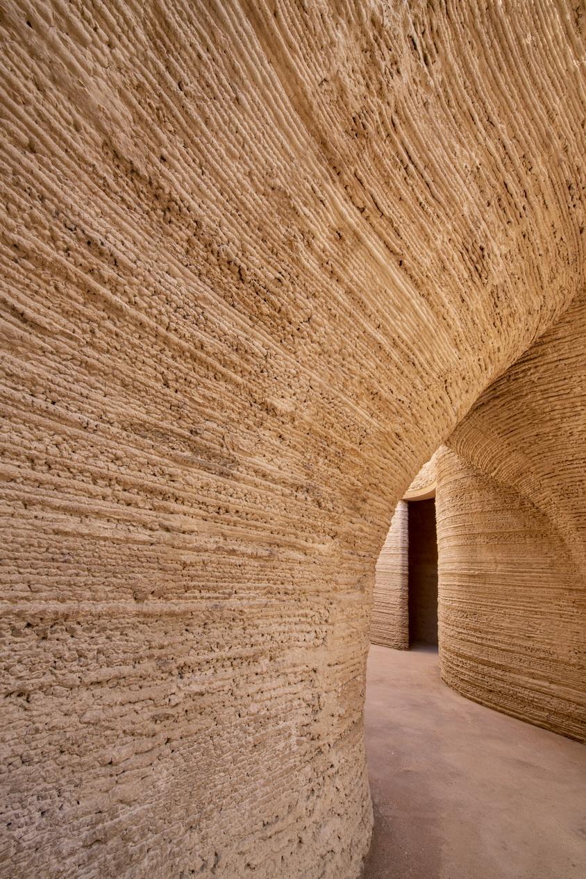 Das TECLA Haus: von MCA - Mario Cucinella Architects und WASP Das TECLA Haus: von MCA - Mario Cucinella Architects und WASP