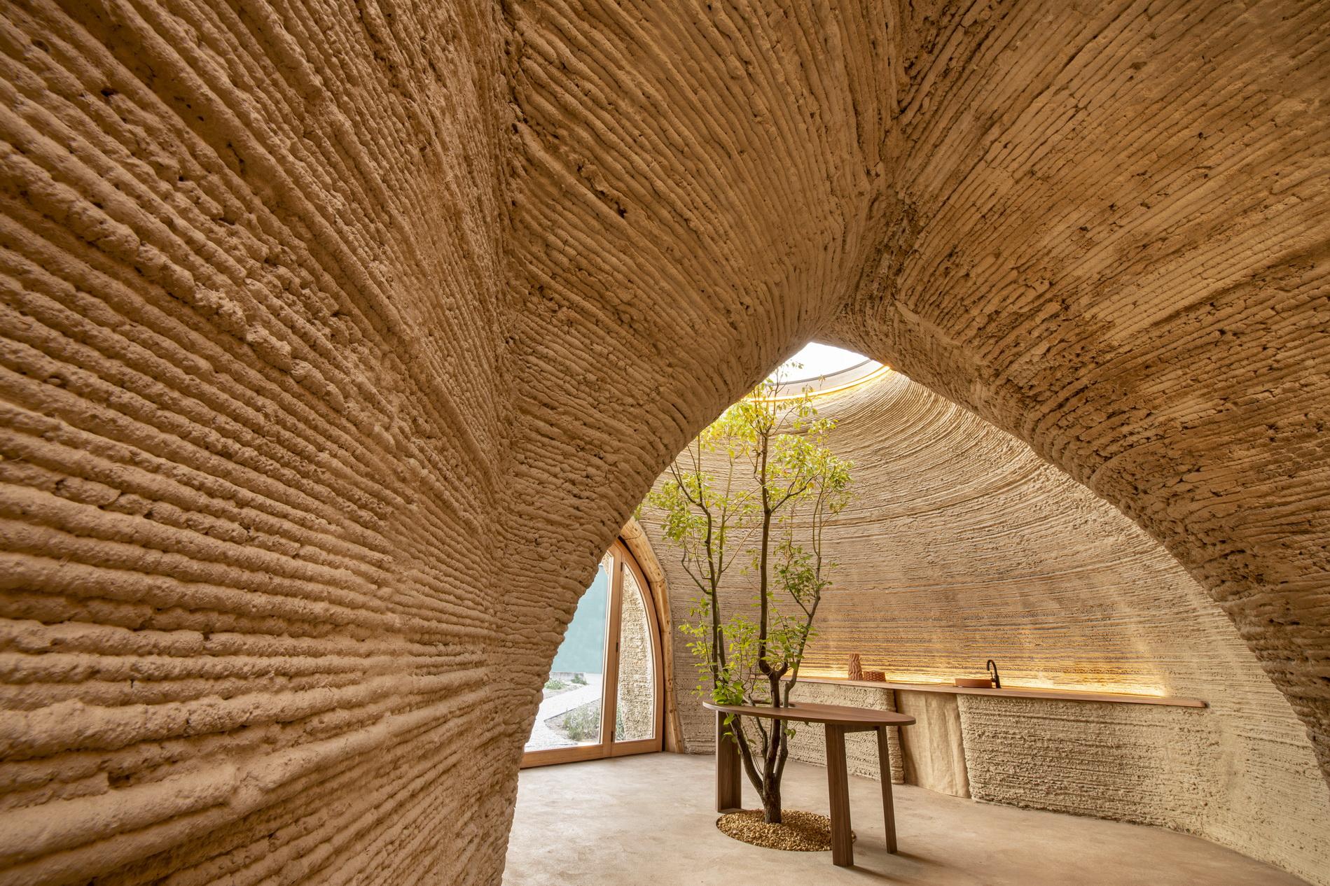 Das TECLA Haus: von MCA - Mario Cucinella Architects und WASP Das TECLA Haus: von MCA - Mario Cucinella Architects und WASP