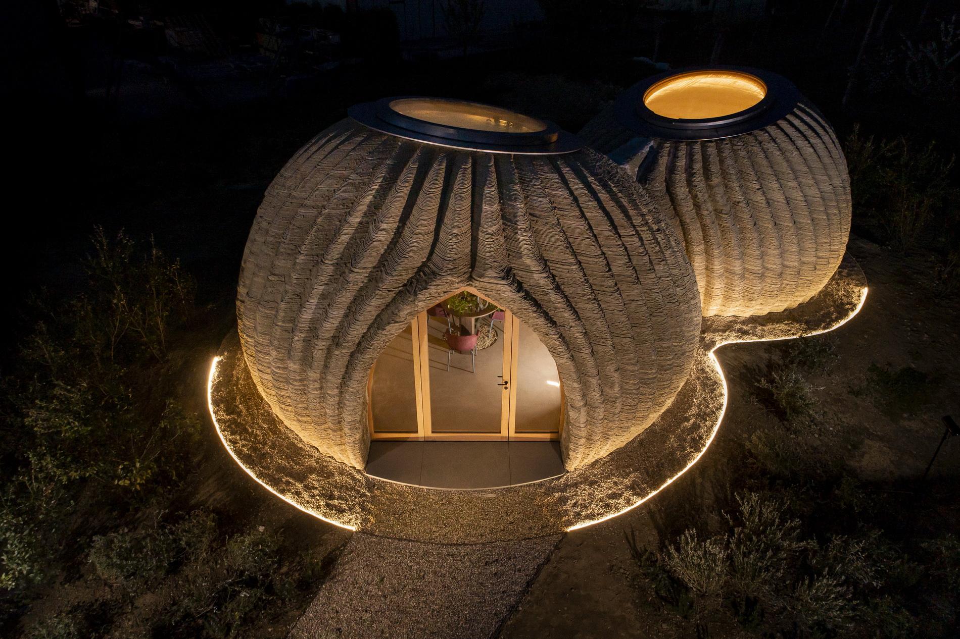 Das TECLA Haus: von MCA - Mario Cucinella Architects und WASP Das TECLA Haus: von MCA - Mario Cucinella Architects und WASP