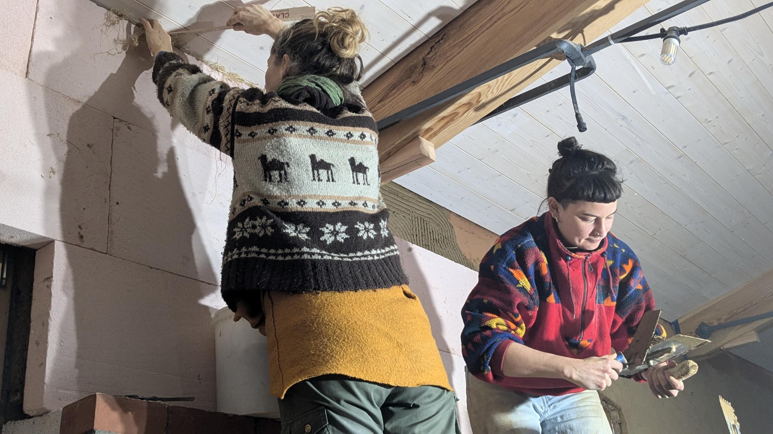 Baustellenkurs in der sanierten Werkhalle Baustellenkurs in der sanierten Werkhalle