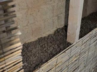 Innenwanddämmung mit Blähton