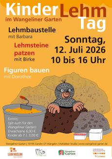 Plakat Kinderlehmbautag 2026