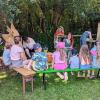 Kinderlehmbautag im Wangeliner Garten mit Märchenerzählerin